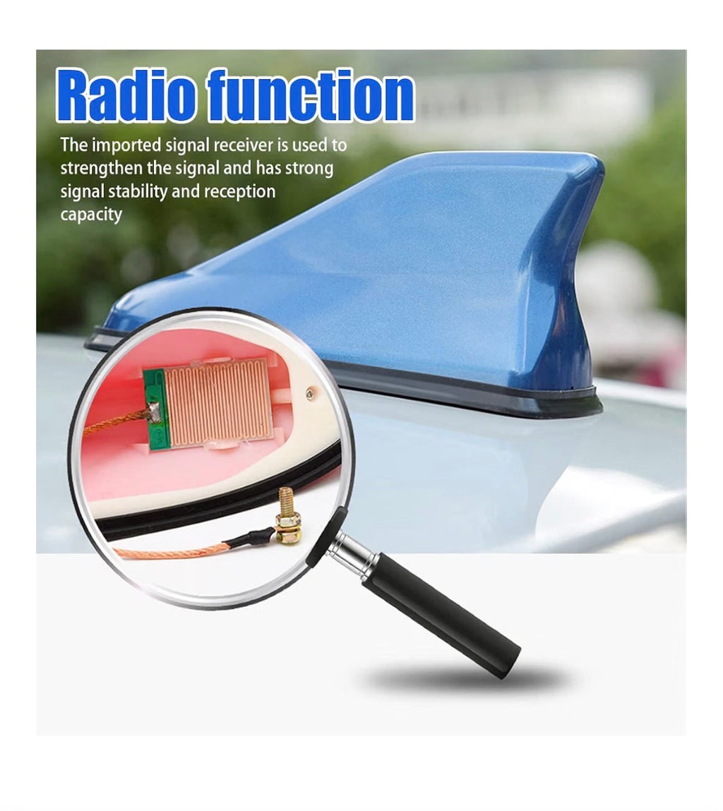 Shark Fin Antenna - Toyota Corolla Hatchback 2018-2025 - Black`
