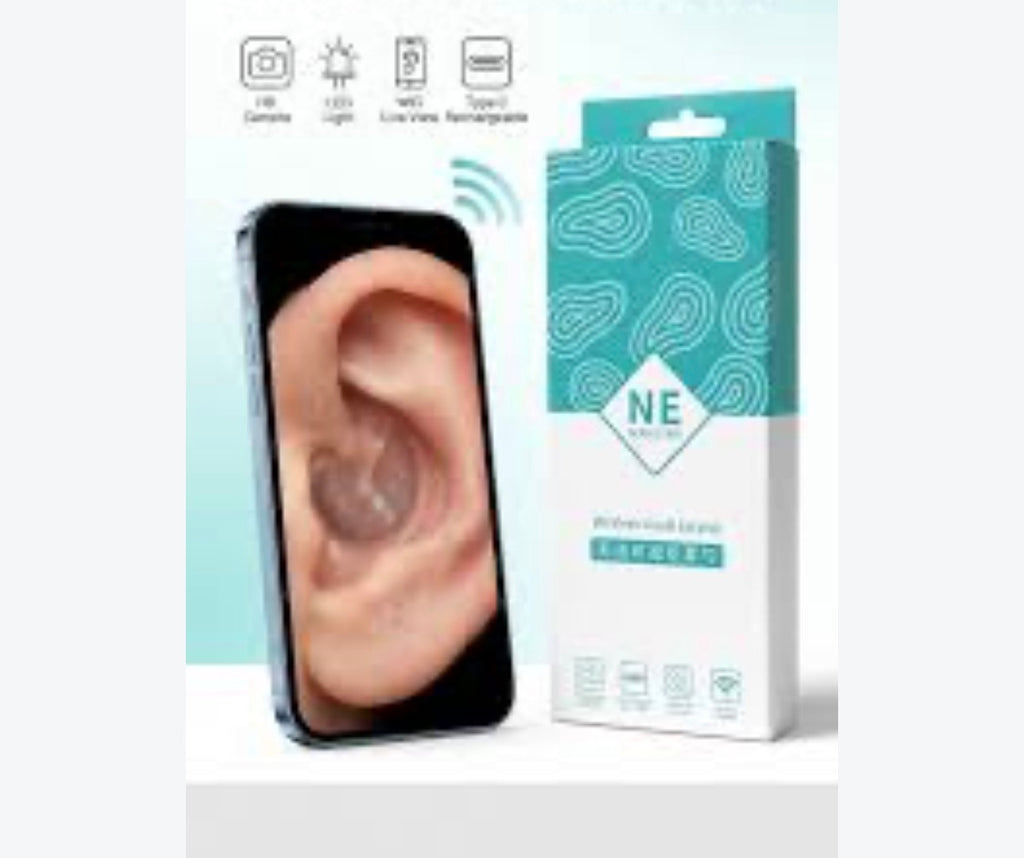 Wireless Visual Earpick - White - HD Camera Ear Wax Cleaner - NE Series